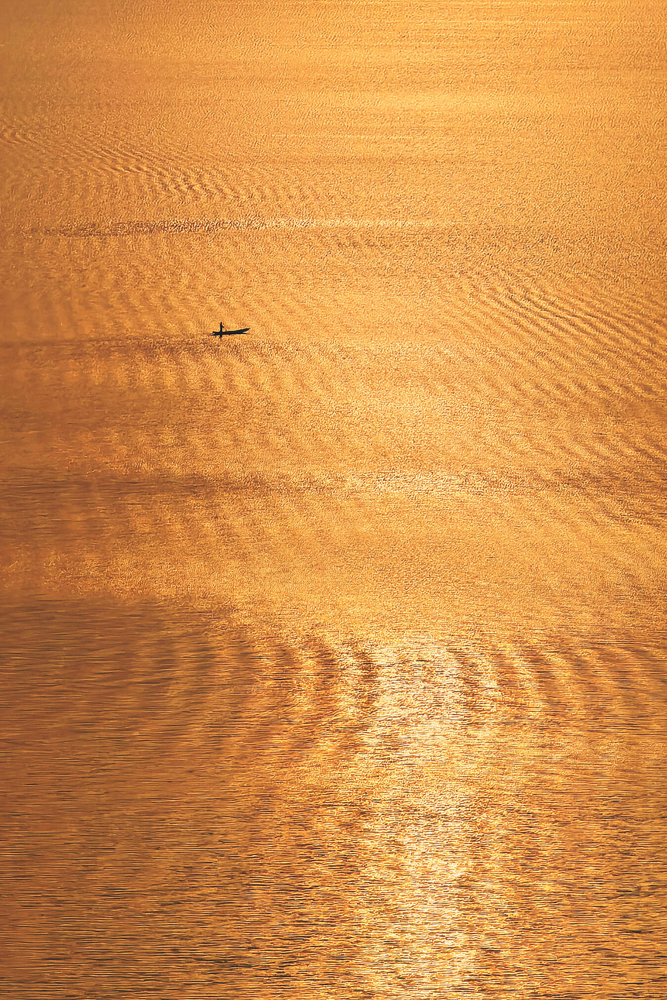 A Lonely Boat Far Away