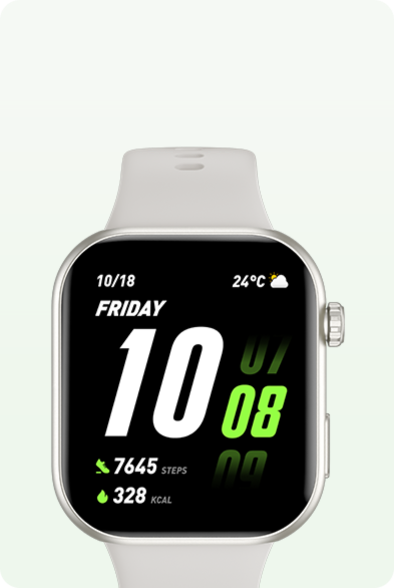 HONOR CHOICE InfoWear Watch 2i 1.85 düymlük AMOLED ekran