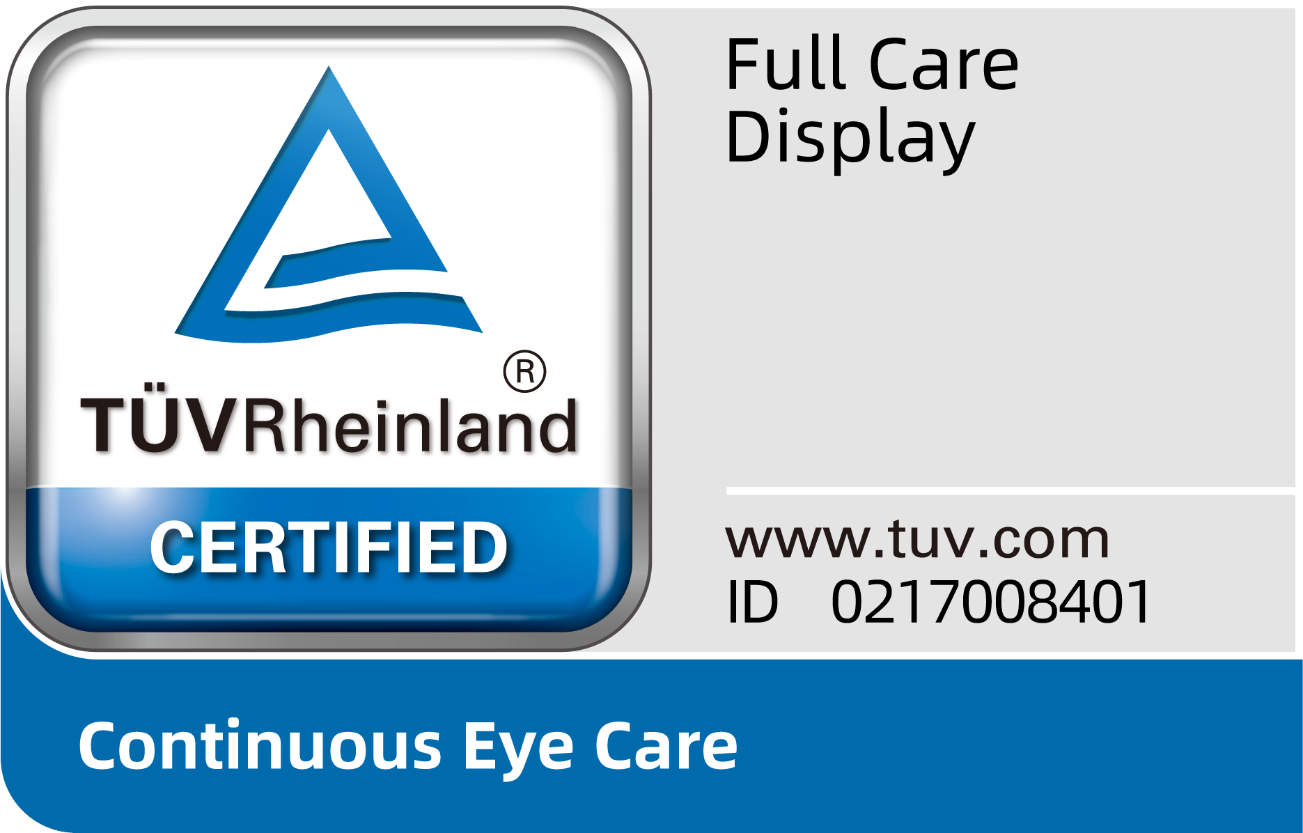 TÜV Rheinland Full Care Display 3.0 Sertifikatı