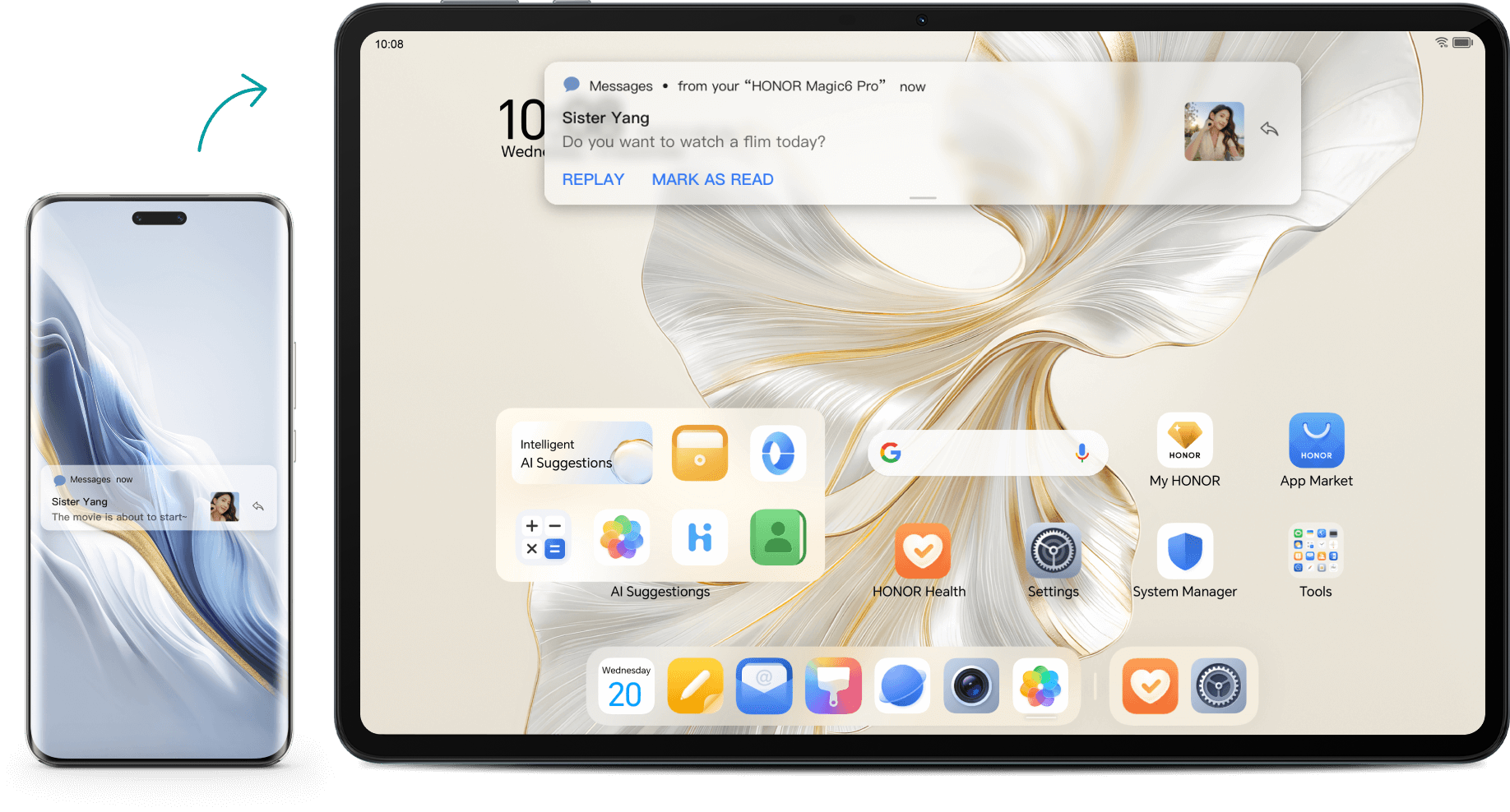 Affiché sur plusieurs appareils
