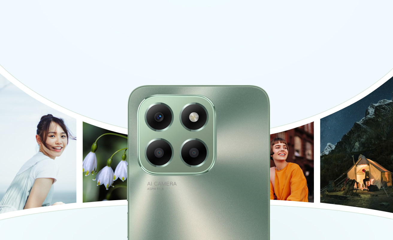 HONOR x6b Cámara Ultra clara con IA de 50MP