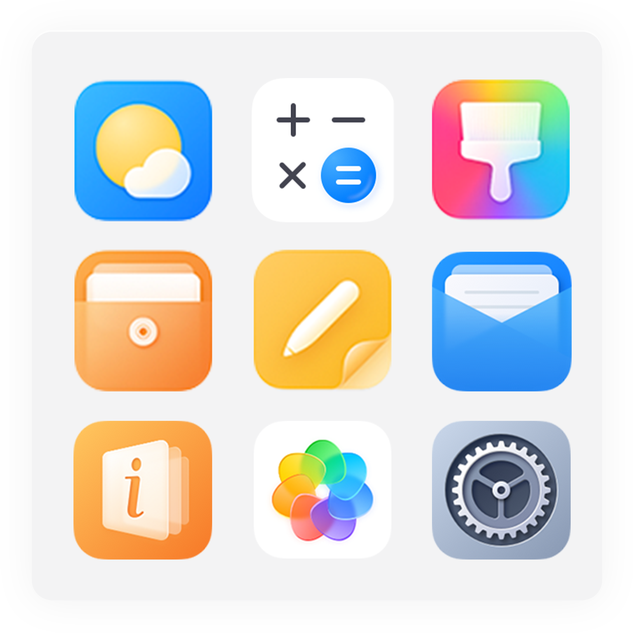 Grandes carpetas que te permiten verlo todo de un vistazo.