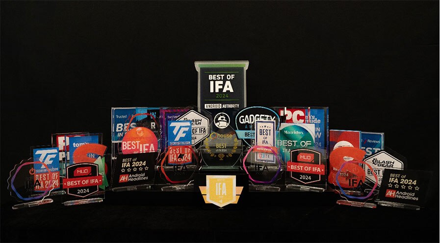 荣耀斩获IFA 2024  39项媒体大奖