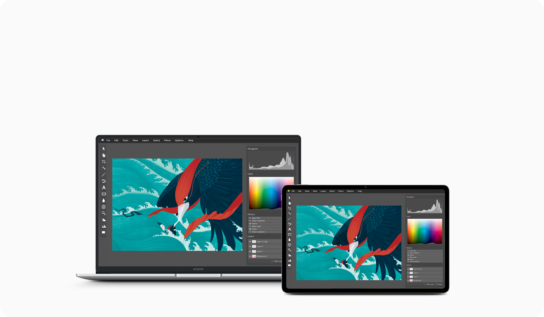 电脑与平板协同，随意写绘灵感