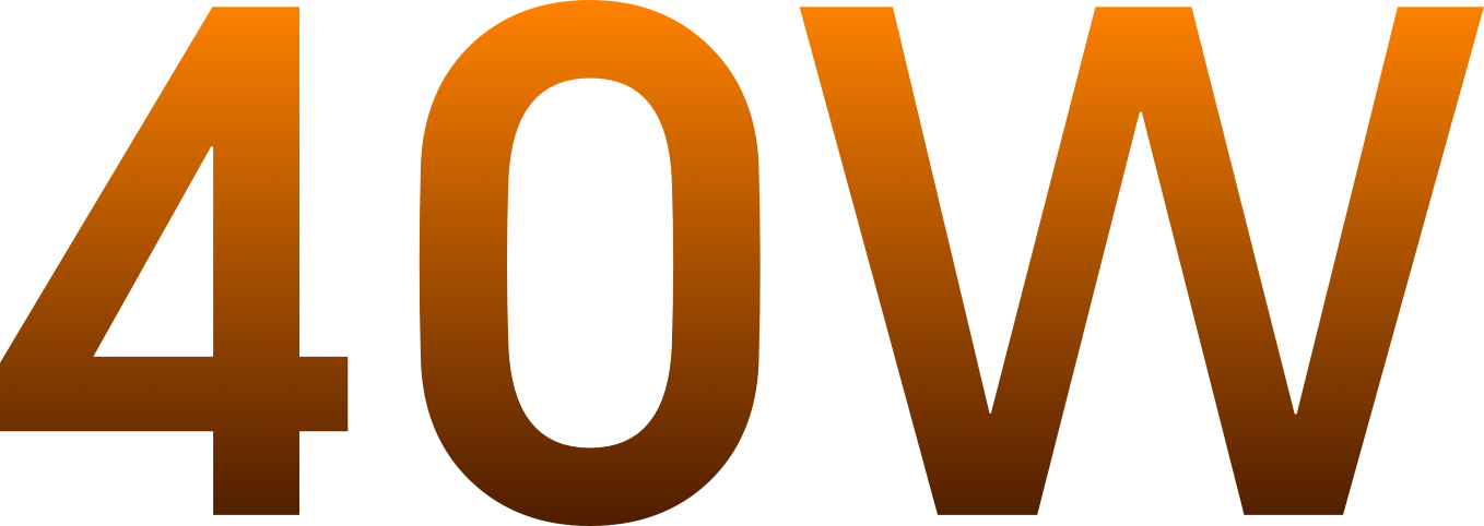 40W 性能变化，自由切换 15