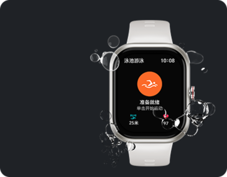 荣耀亲选 Haylou Warch 5ATM级抗水
