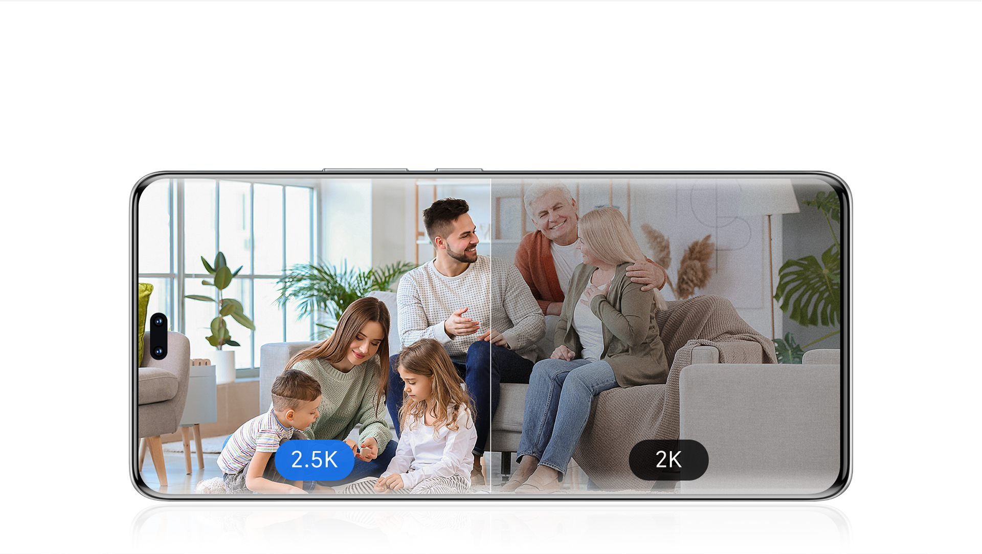 2.5K高清画质 细腻还原真实画面