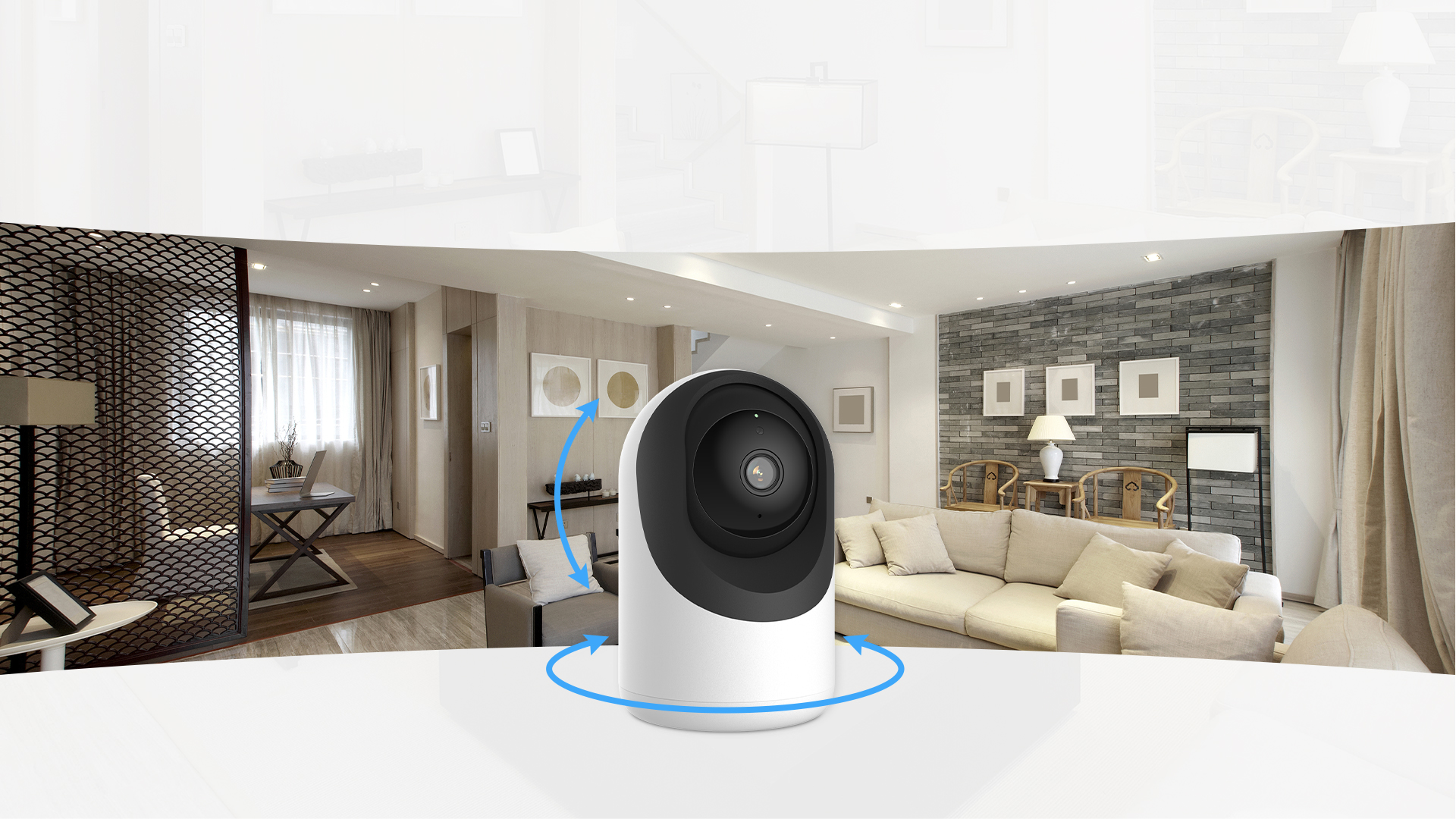 360°全景视野 无死角的全方位守护