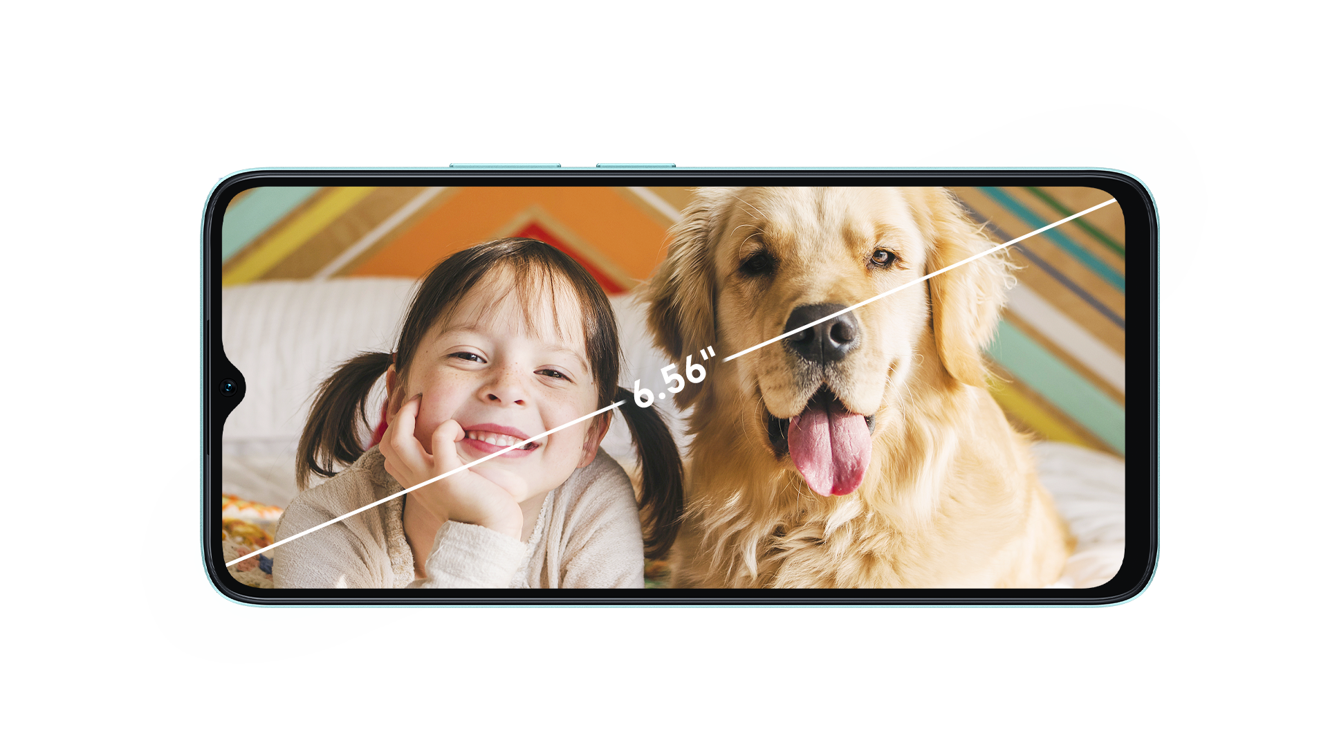 6.56英寸高清大屏