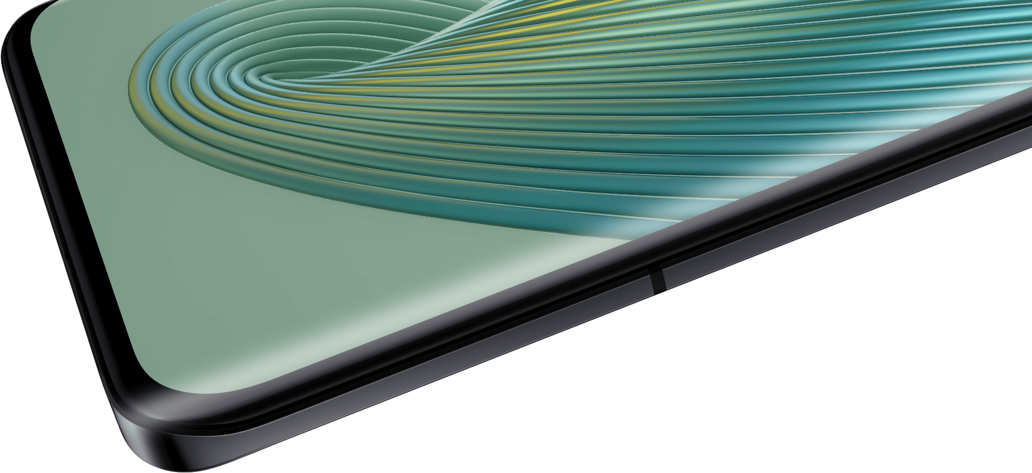 悬浮流线四曲屏