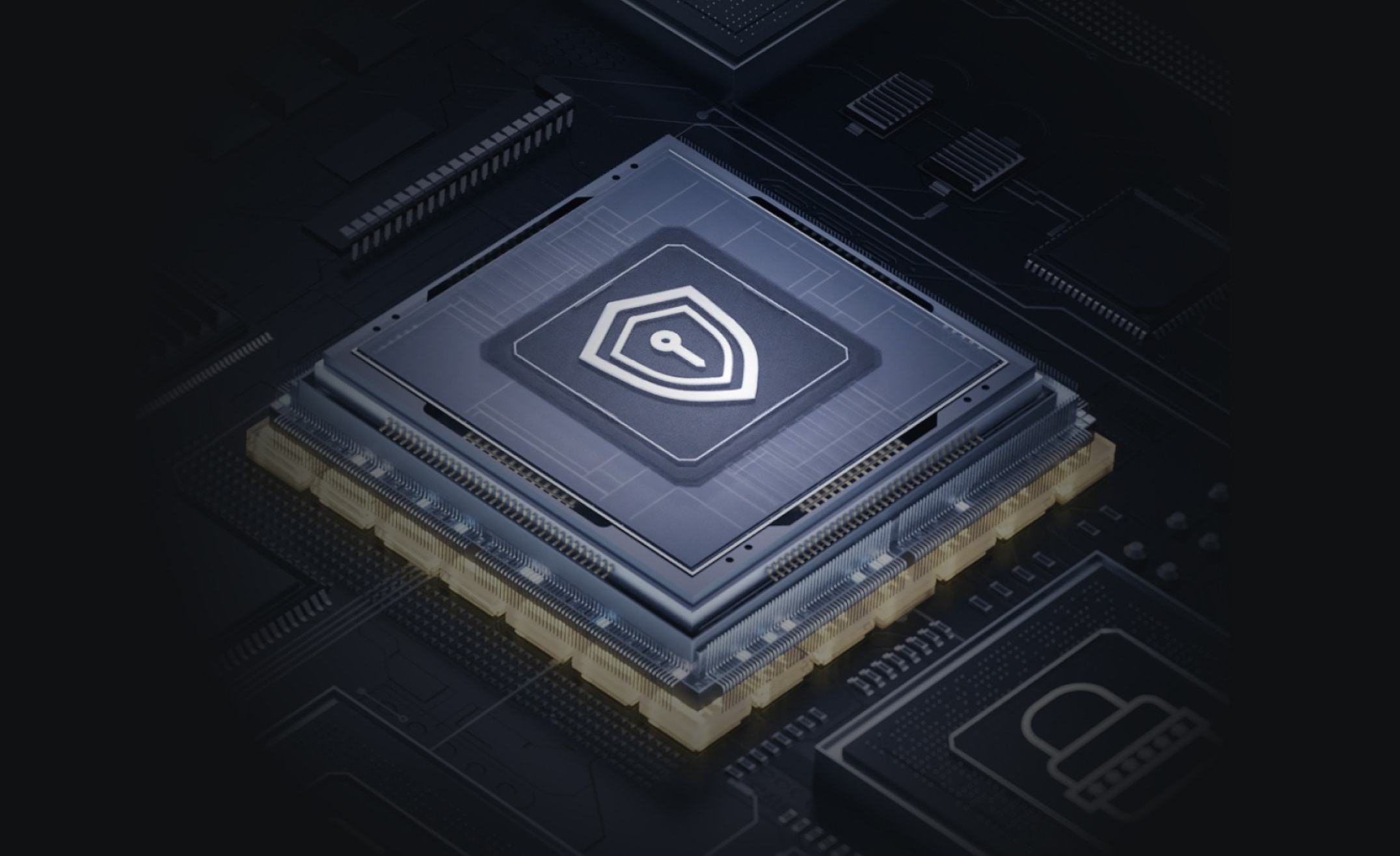 独立安全存储芯片，为安全护航