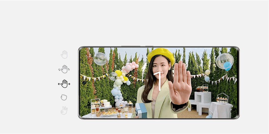 荣耀60 AI 手势识别Vlog隔空换镜