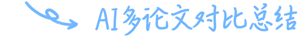 AI多论文对比总结 2