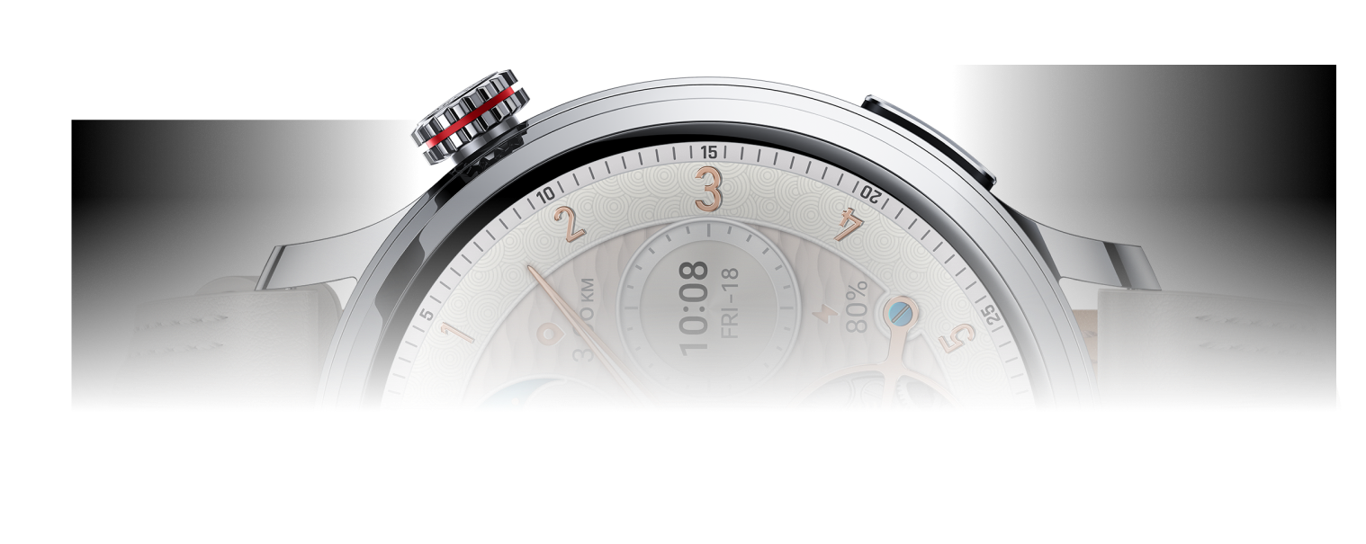 机械振感，旋转表冠