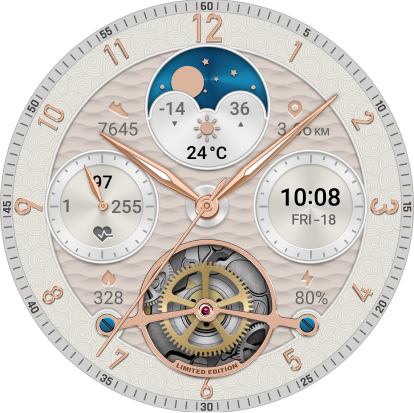 丰富表盘 百变随心