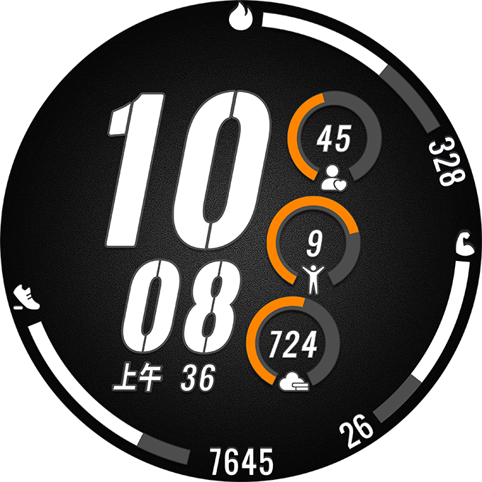 丰富表盘 百变随心