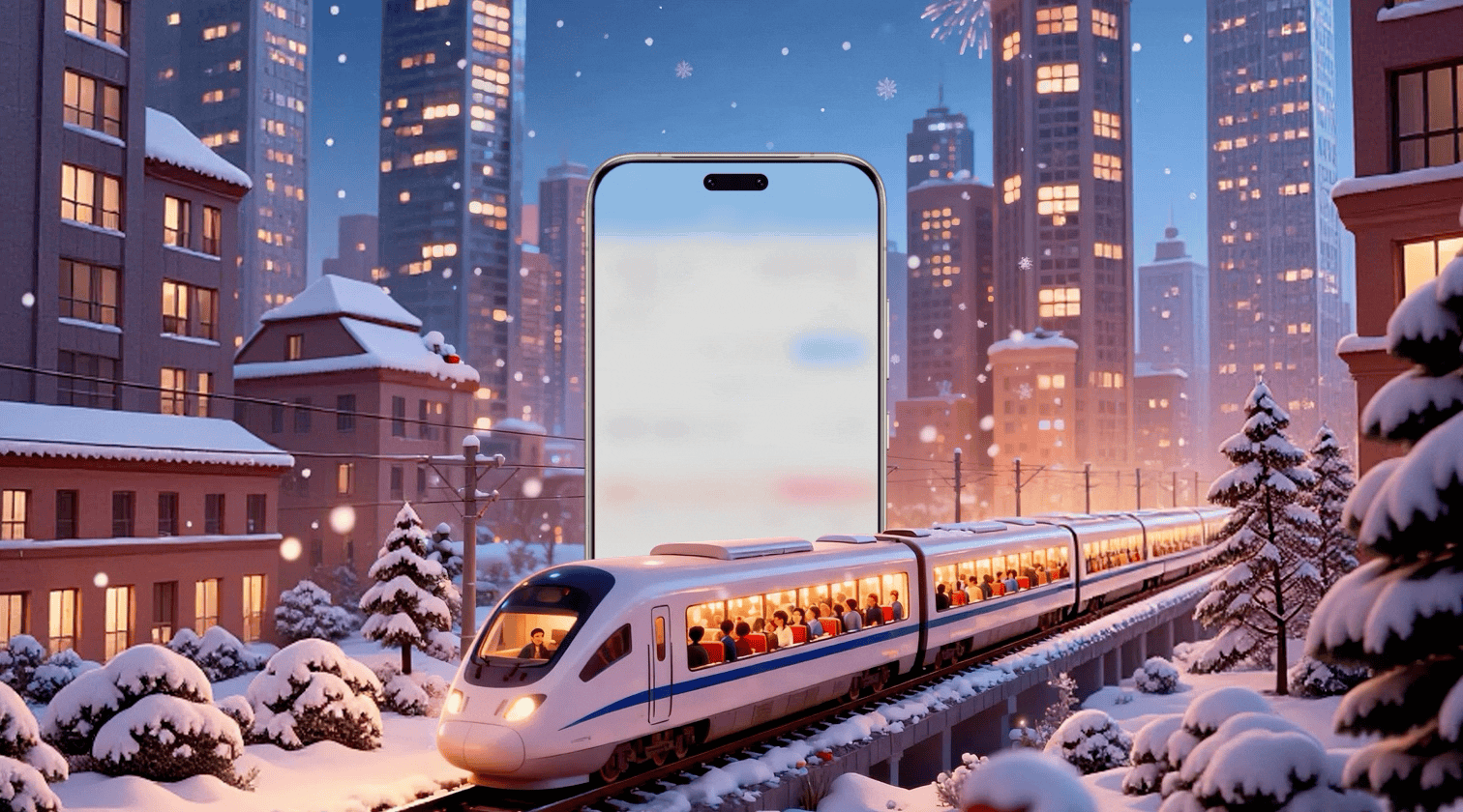 春运出行神器！YOYO建议×12306火车卡片，行程提醒一触即达