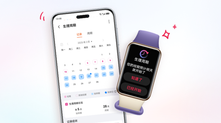 帮你预测生理期，建议女孩子都打开这个功能！