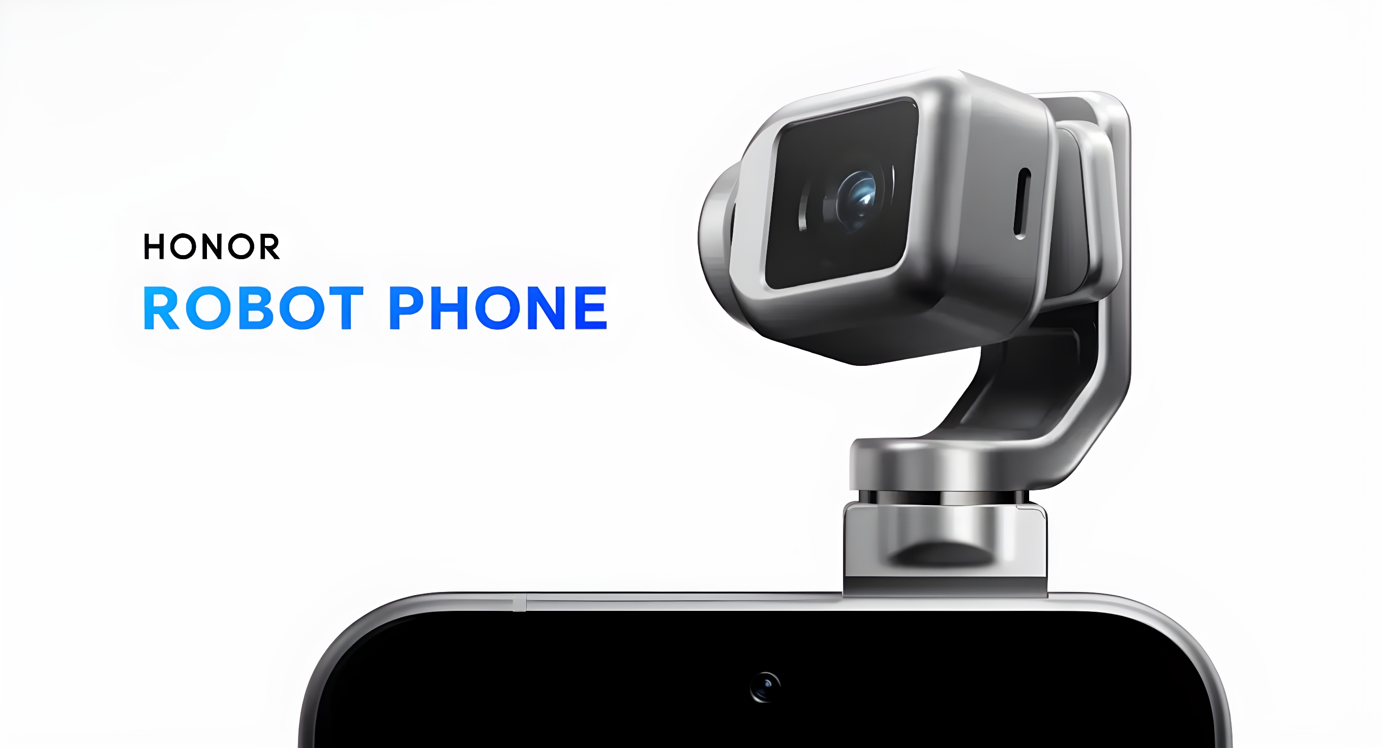 Imagen representativa de concepto HONOR ROBOT PHONE