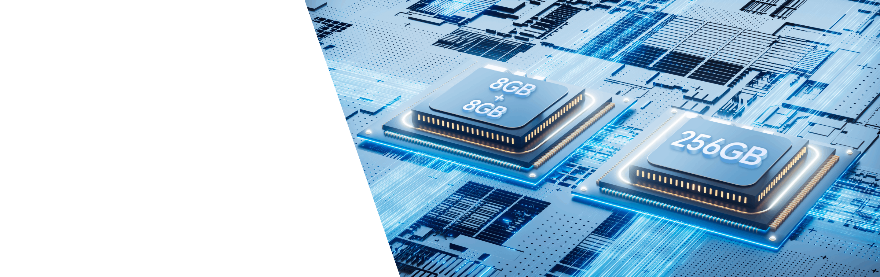 Memoria súper grande de 16GB (RAM Turbo) Adicional a una gran capacidad de almacenamiento de 256GB. 2