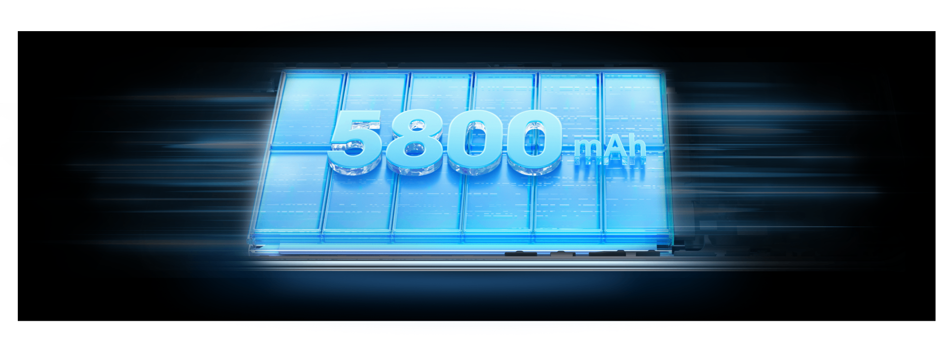 Batería súper duradera de 5800mAh, disfruta sin preocupaciones  2