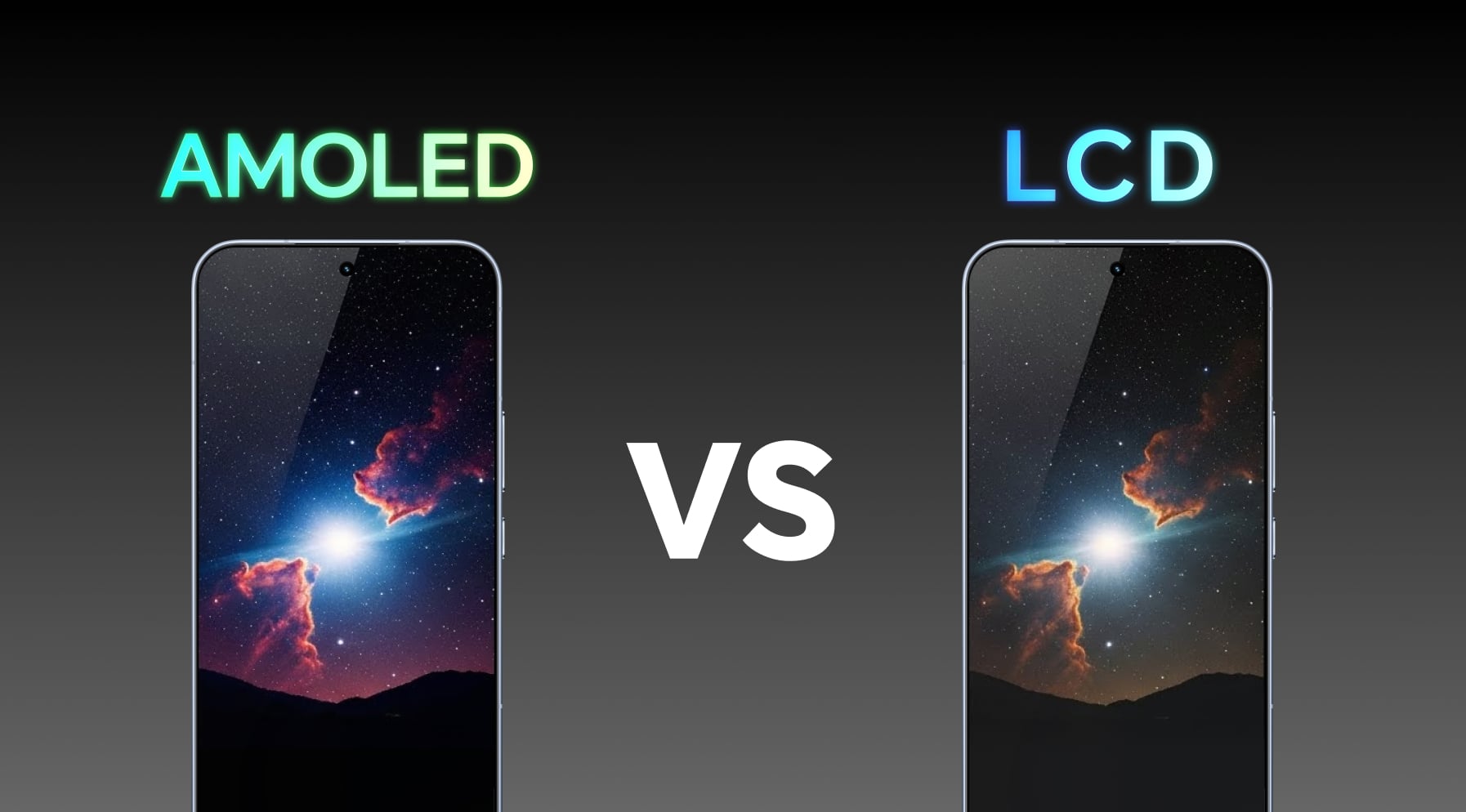 AMOLED VS. LCD Display: Which One Is Better