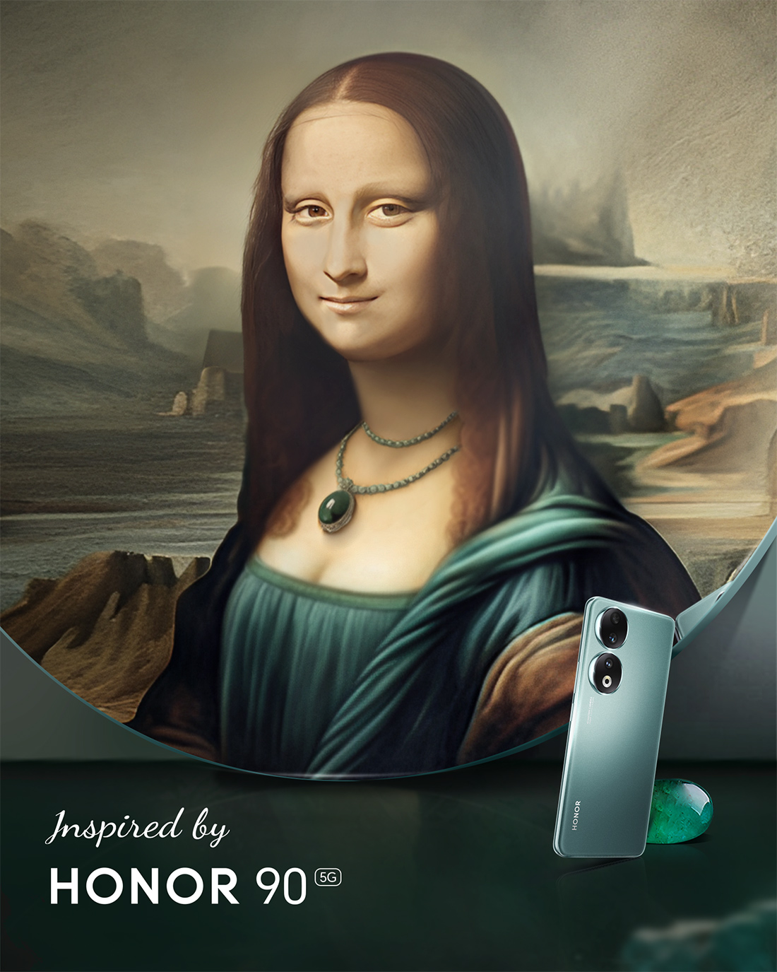 KI-Kunstwerke, inspiriert vom HONOR 90-2-6