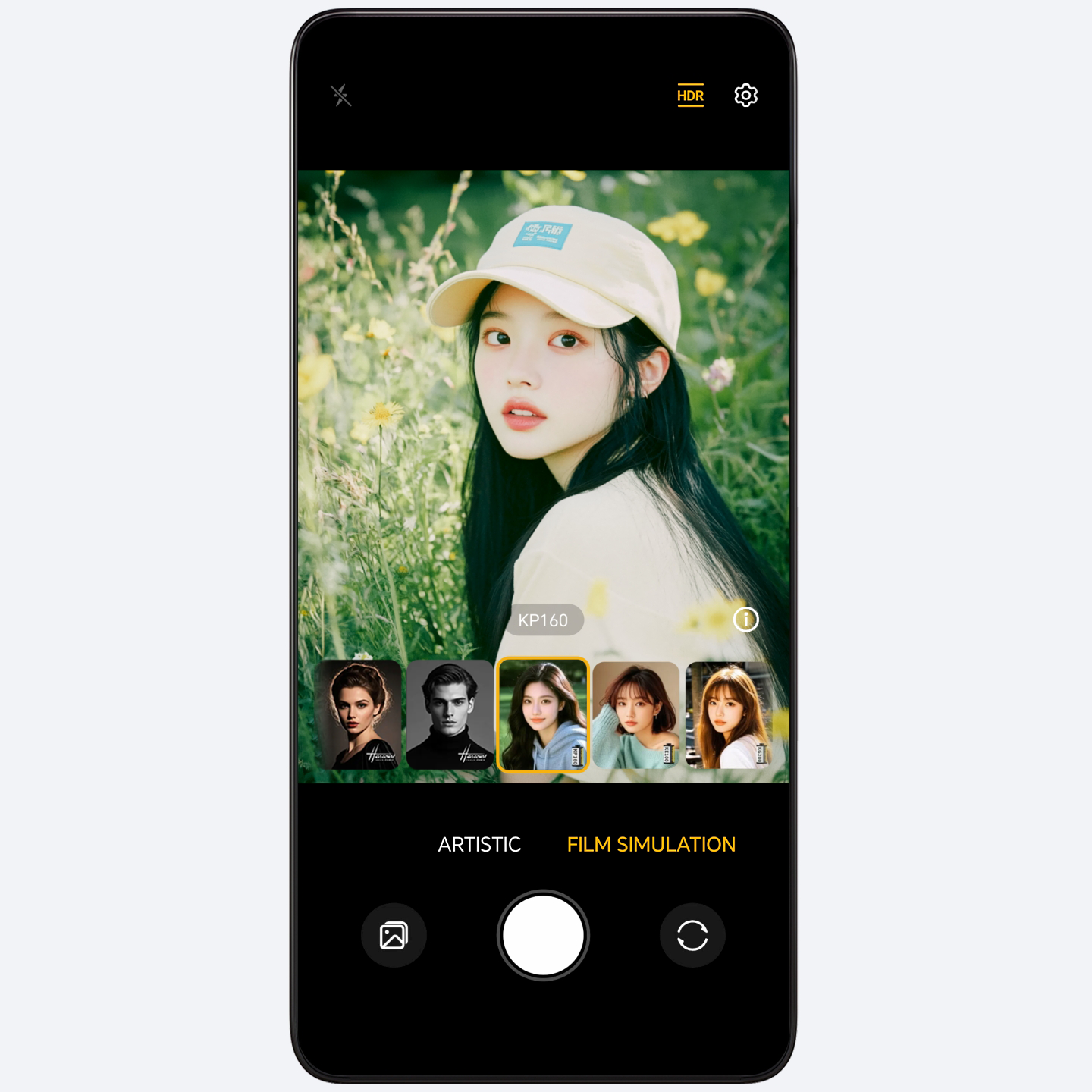 Portrait film photography, directly capturing the feeling of storytelling