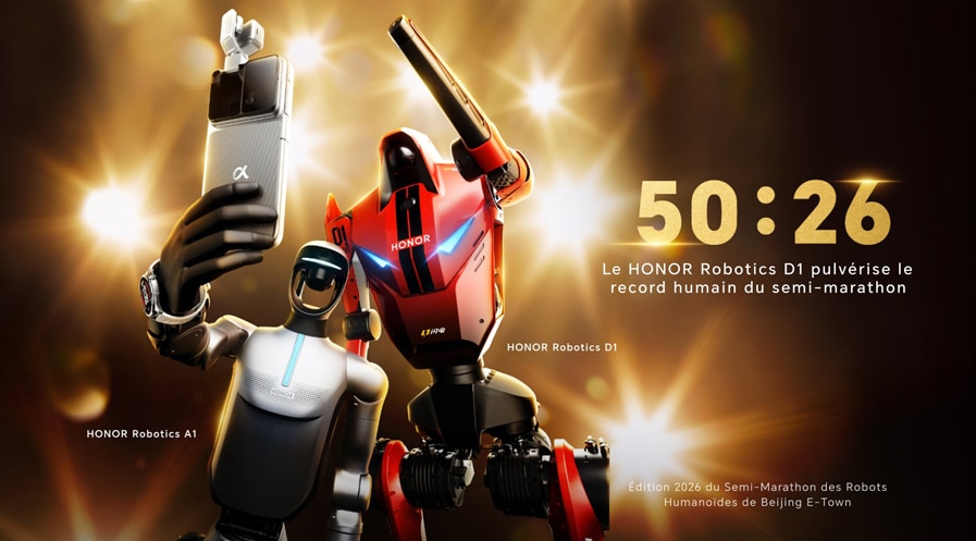 HONOR Robotics D1 First Breaks the Human Half-marathon Limit