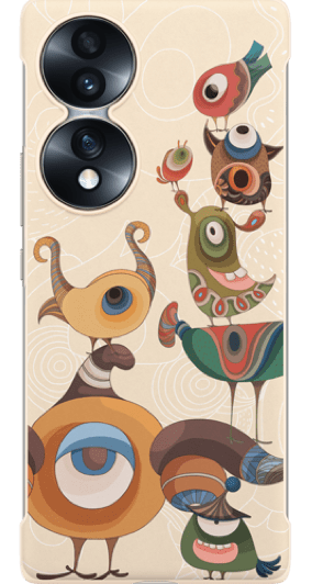 荣耀70 定制款皮革保护壳