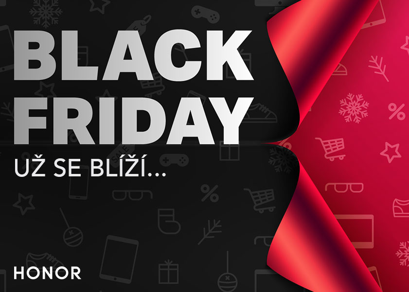 Největší slevový svátek roku BLACK FRIDAY se blíží. HONOR dá do slevy nejoblíbenější kousky poslední sezóny včetně novinky na trhu!