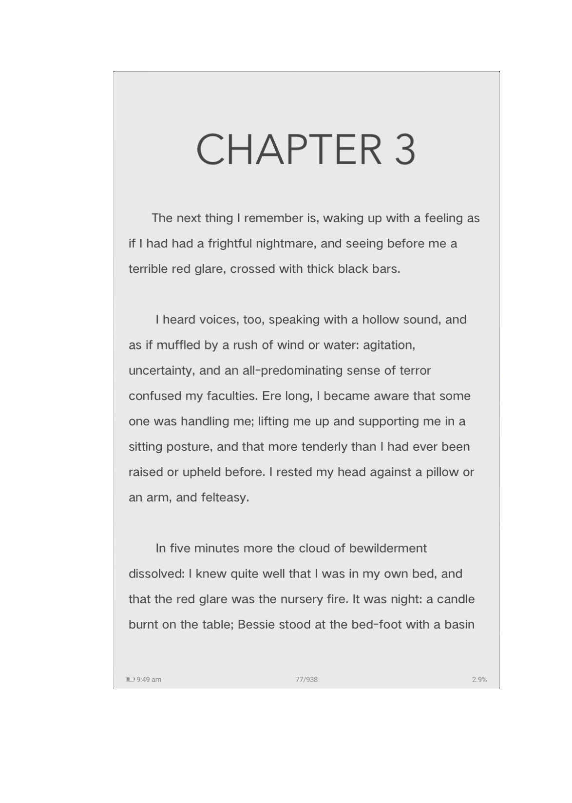 Režim eBook pro pocit, jako kdybyste četli klasickou knihu