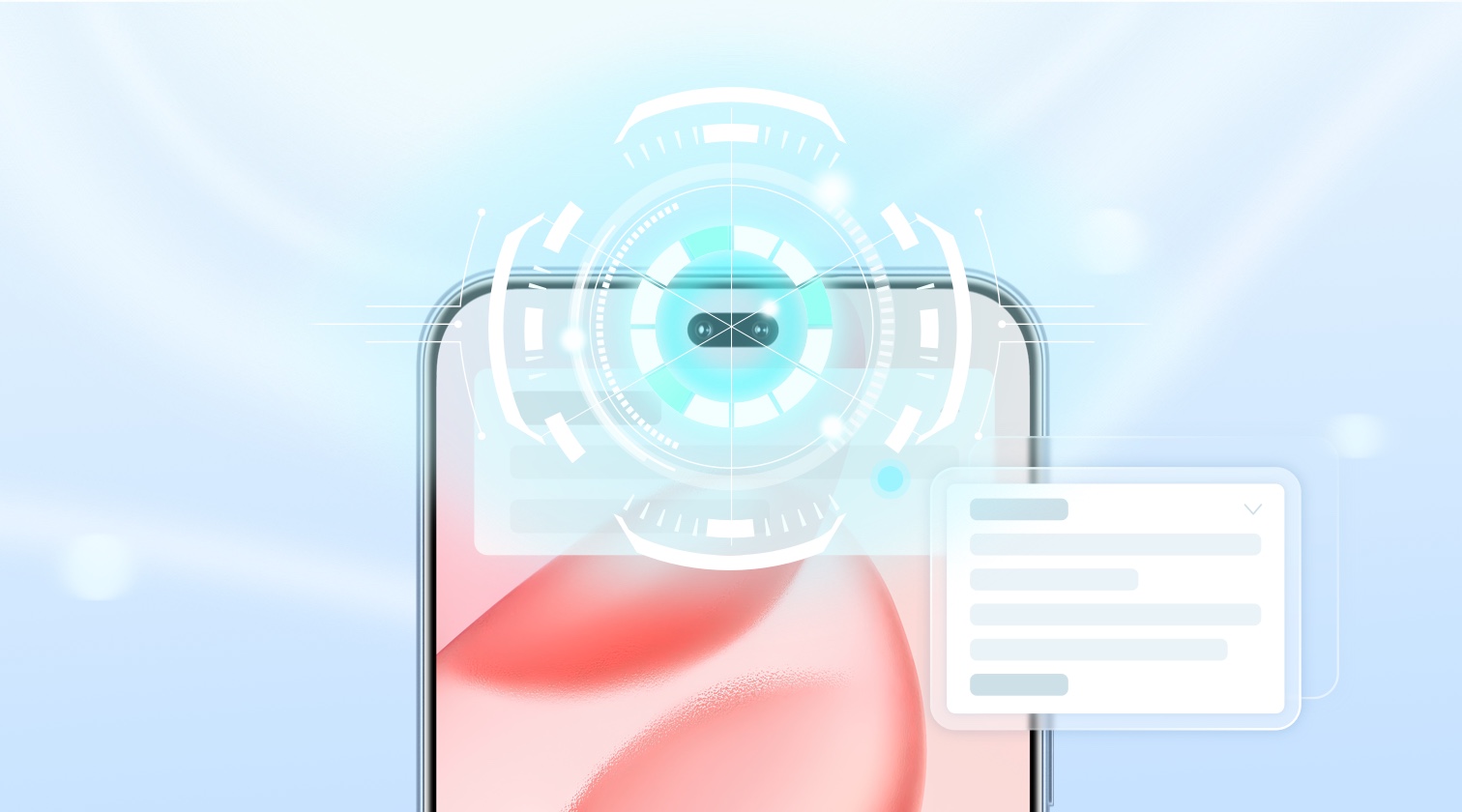 Funkce HONOR Sledování očí umožňuje zobrazit zprávy na první pohled