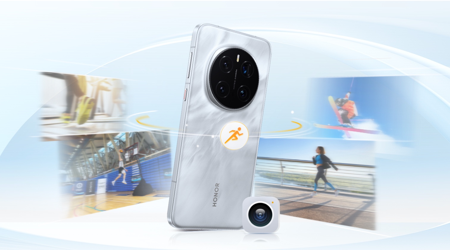 Snímání pohybu Motion Sensing Capture, které zachycuje vzrušující okamžiky zpomaleně