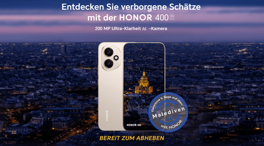 Entdecke verborgene Schätze mit der HONOR 400 Serie