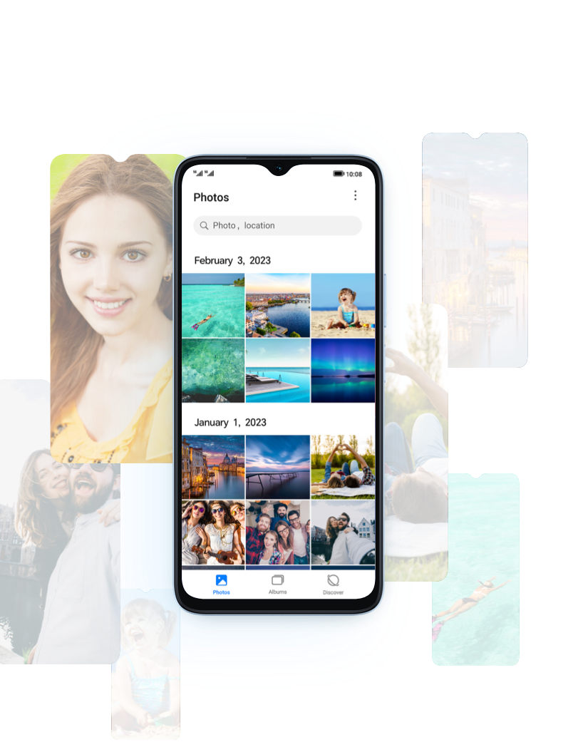 HONOR X6a Großer Speicher mit 128 GB 
