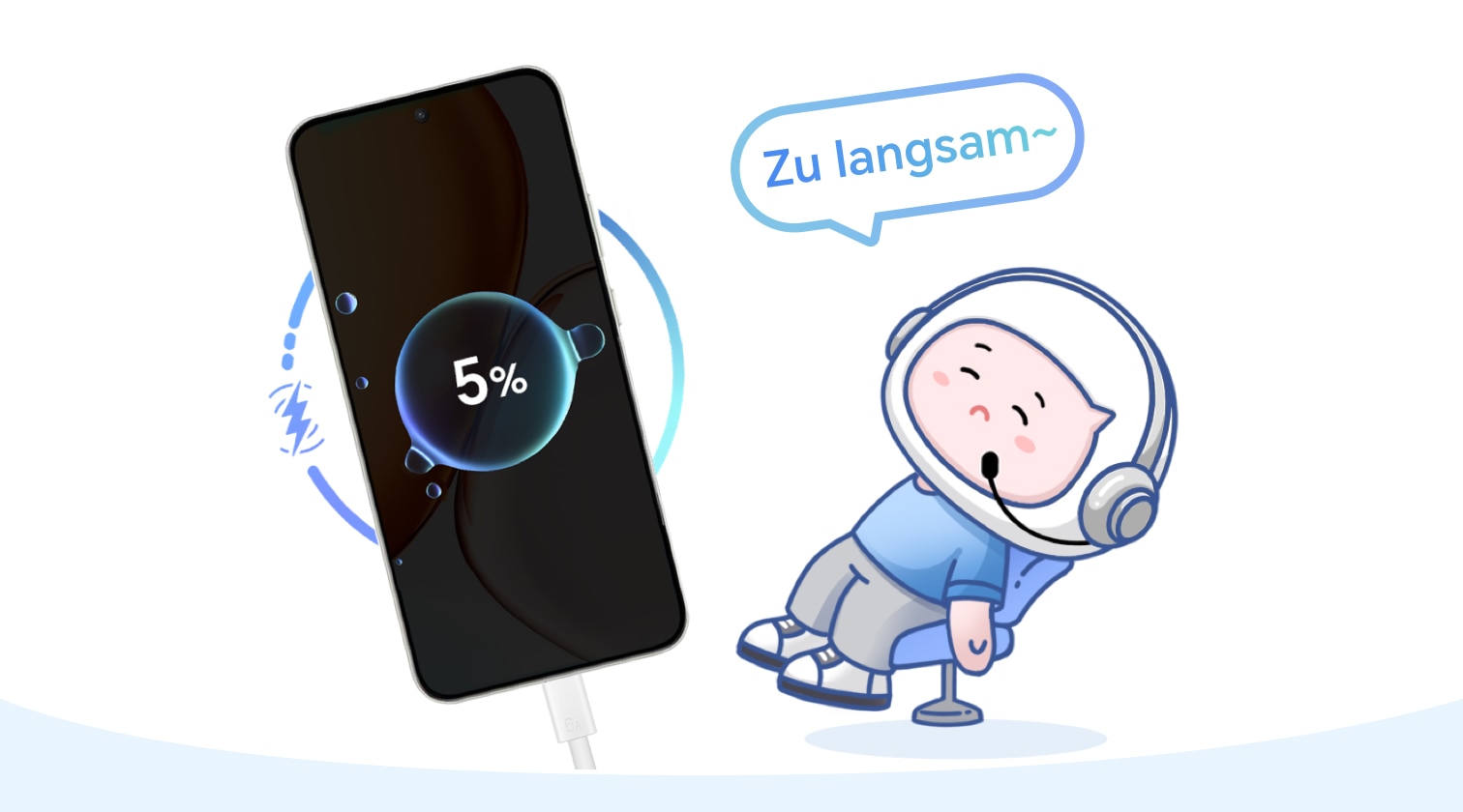 Prinzip des Handy-Ladens