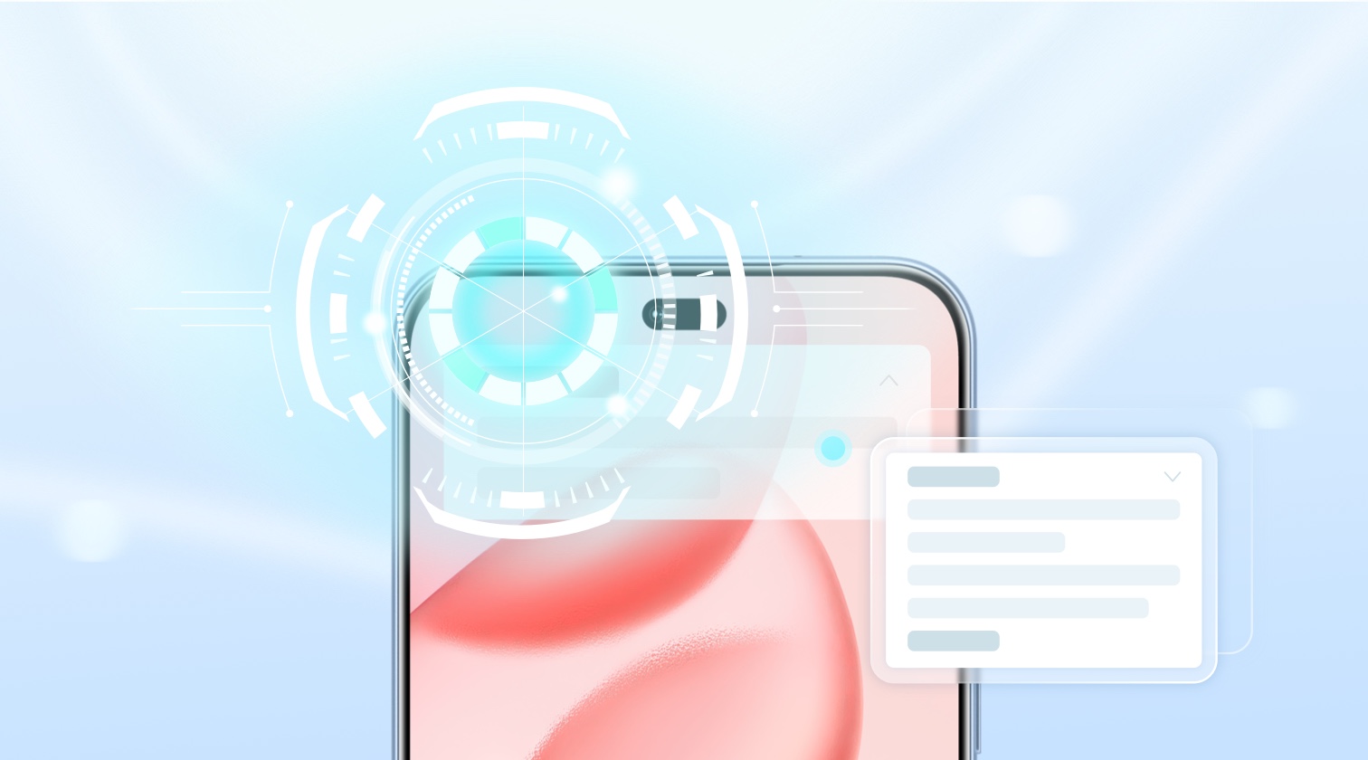 Die HONOR-Eye-Tracking ermöglicht es Ihnen, Nachrichten mit nur einem Blick zu lesen