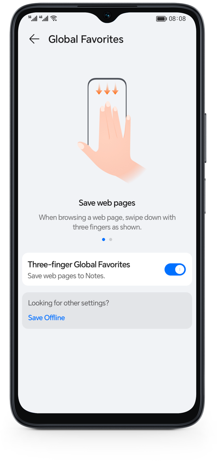 Solo guardar y a disfrutar