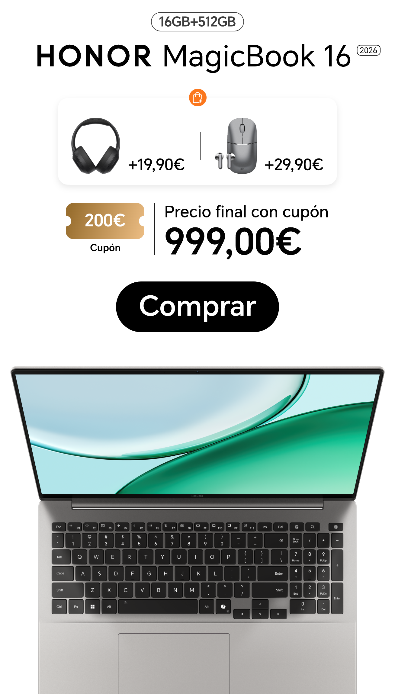 HONOR MagicBook 16 2026