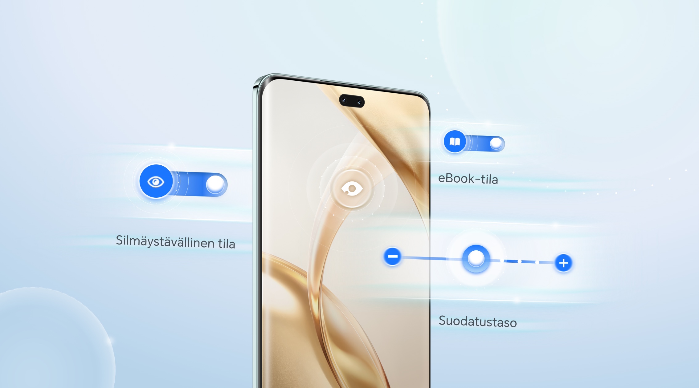 Kaksi tilaa, joilla voit vähentää puhelimen aiheuttamaa silmien rasitusta