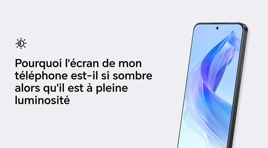 Dépannage des problèmes d'affichage : Pourquoi l'écran de mon téléphone est-il si sombre à pleine luminosité ?