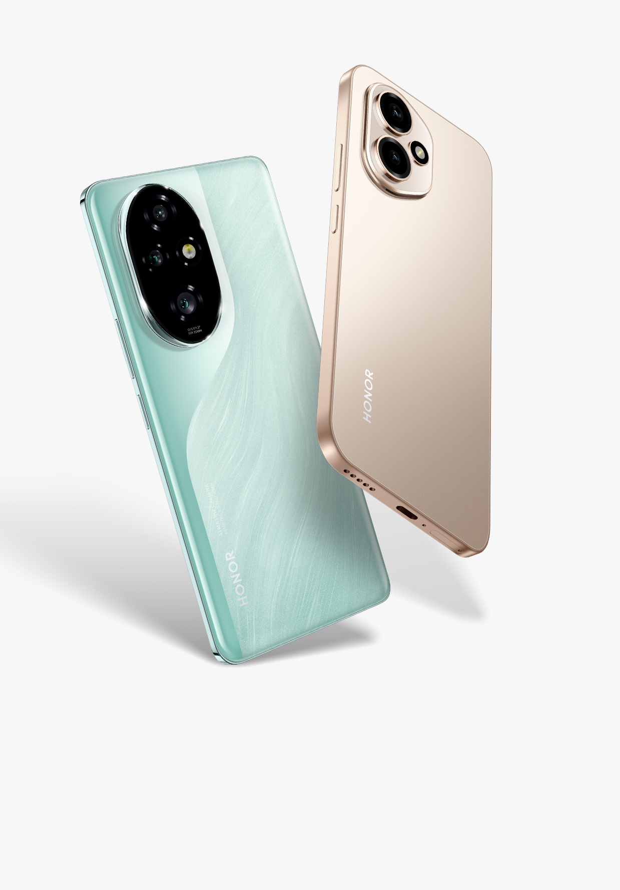 HONOR 400 Series
                        comparée à la HONOR 200 Series