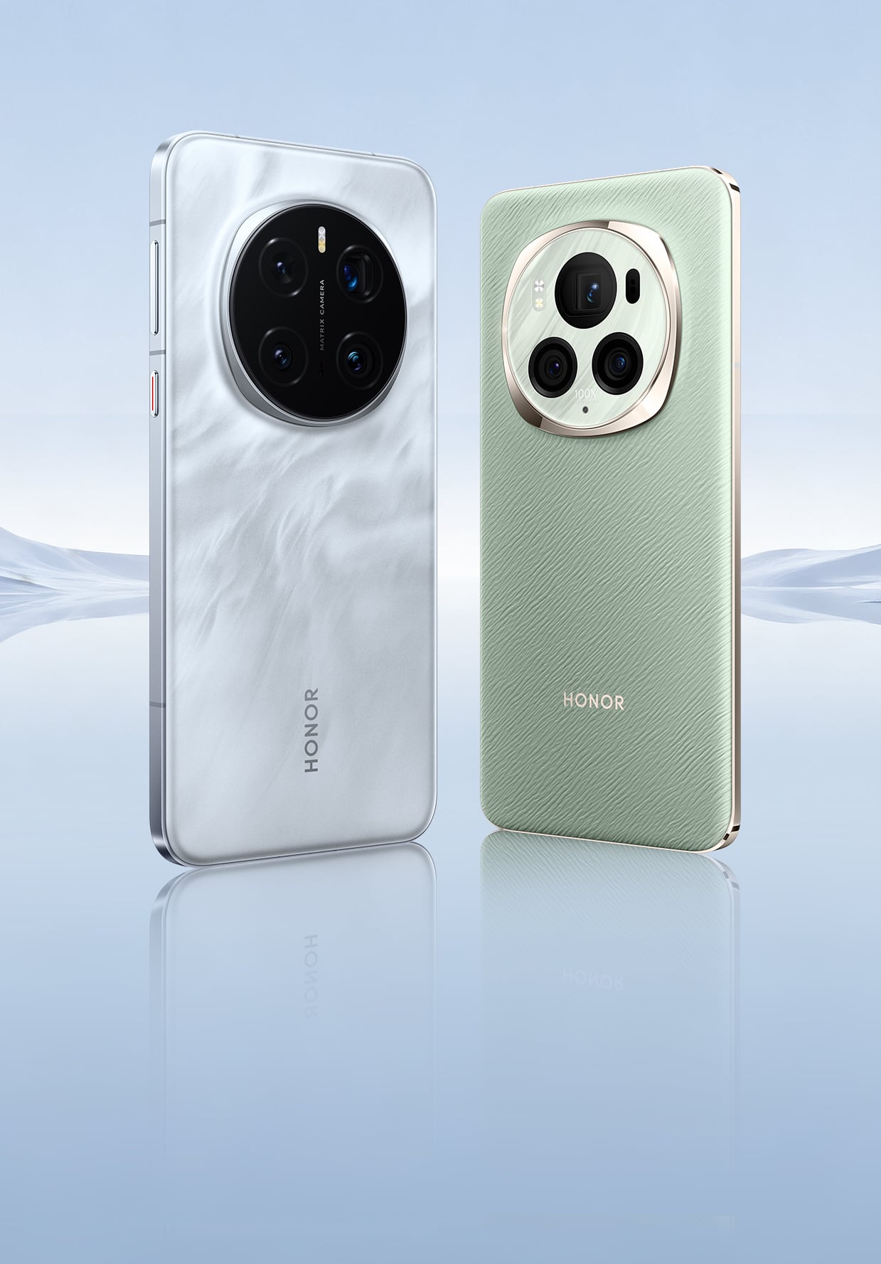 HONOR 400 Series
                        comparée à la HONOR 200 Series