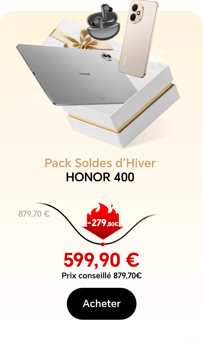 Pack Soldes d’Hiver HONOR 400