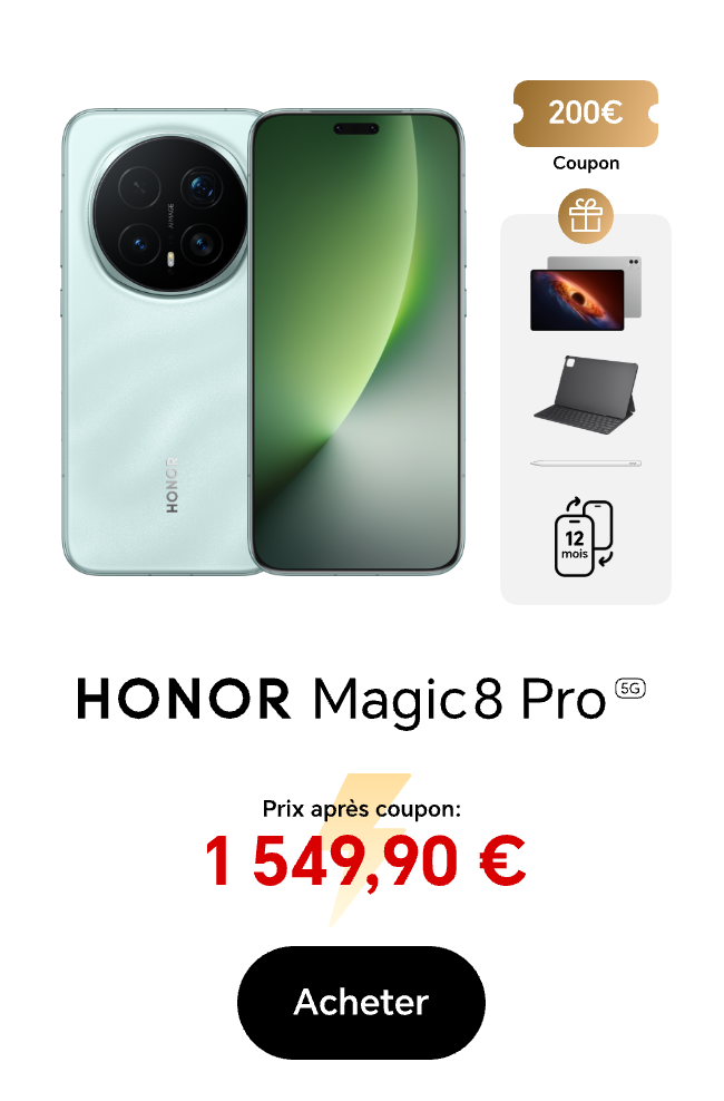 Pack HONOR Magic8 Pro