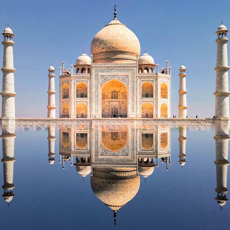 Taj Mahal the beauty of Agra