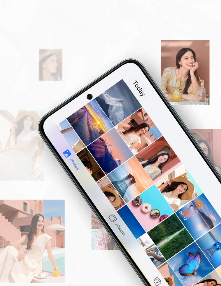 256 GB სუპერ დიდი მეხსიერების მოცულობა.ძვირფასი მოგონებების წლები.