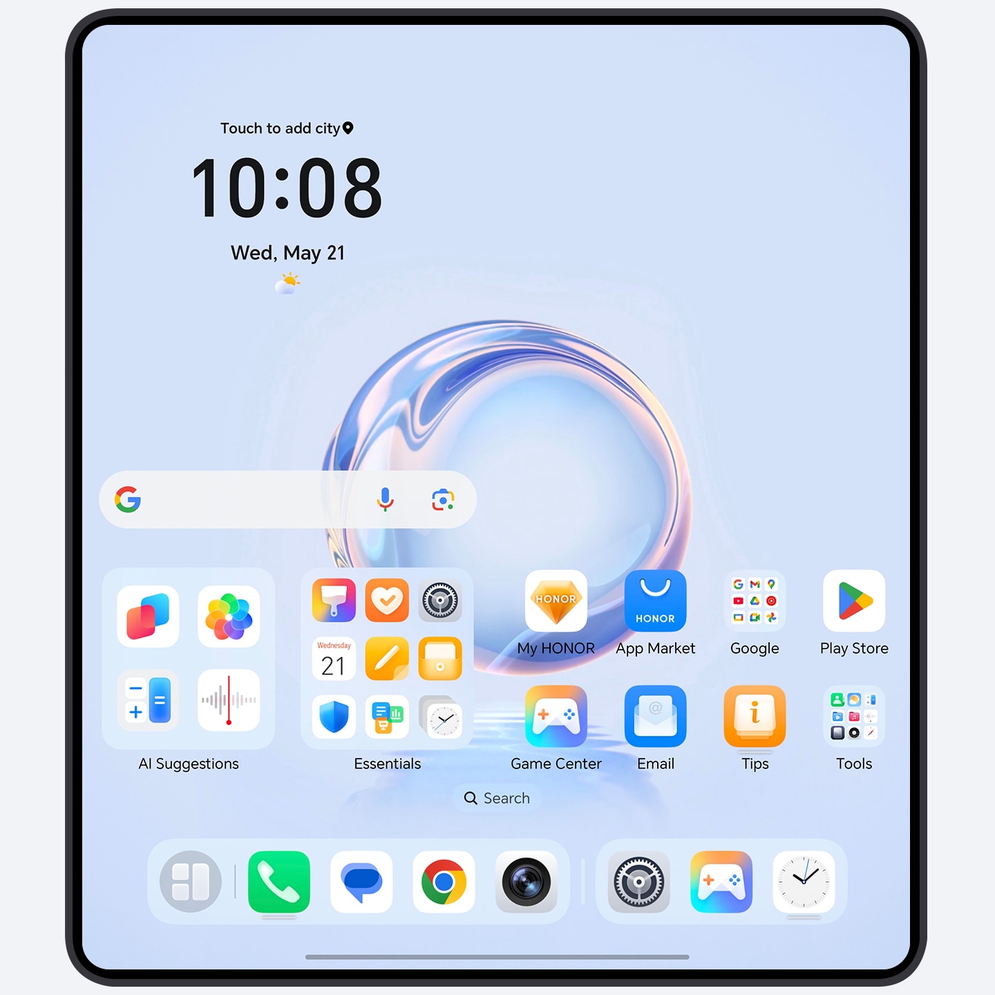 Dual-Screen Layout