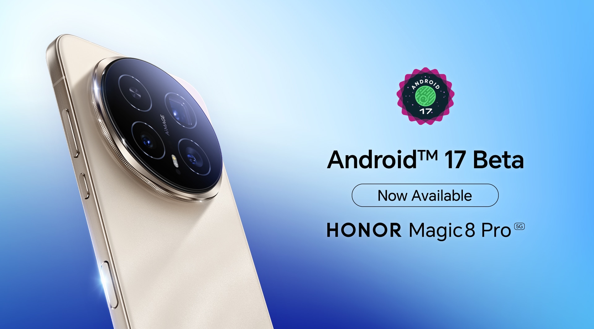HONOR Magic8 Pro Among the First to Support Android 17 Beta 3 for Developers